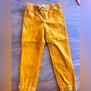 Adorable Boys 5 Janie & Jack pants, corduroy joggers